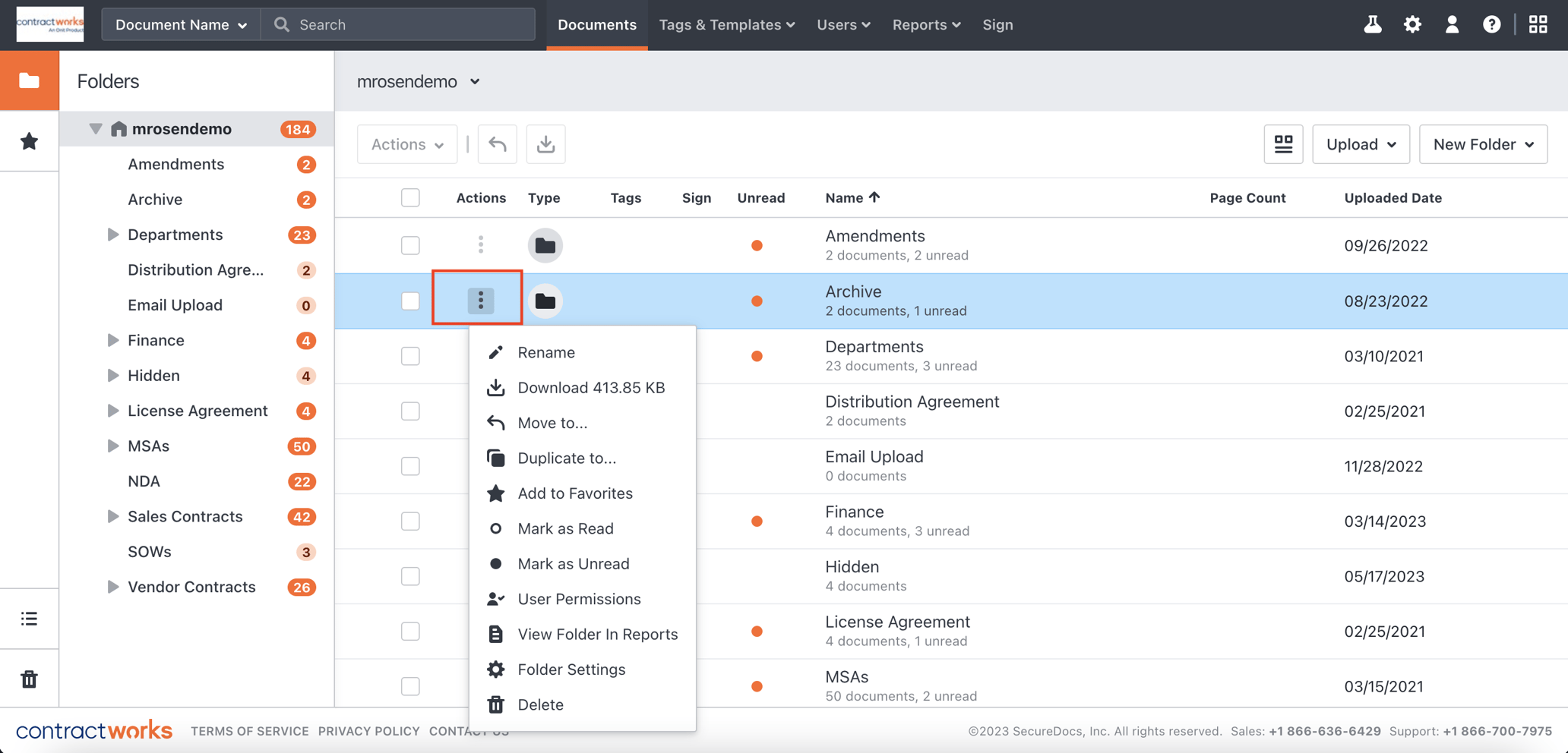 How to Archive a Folder